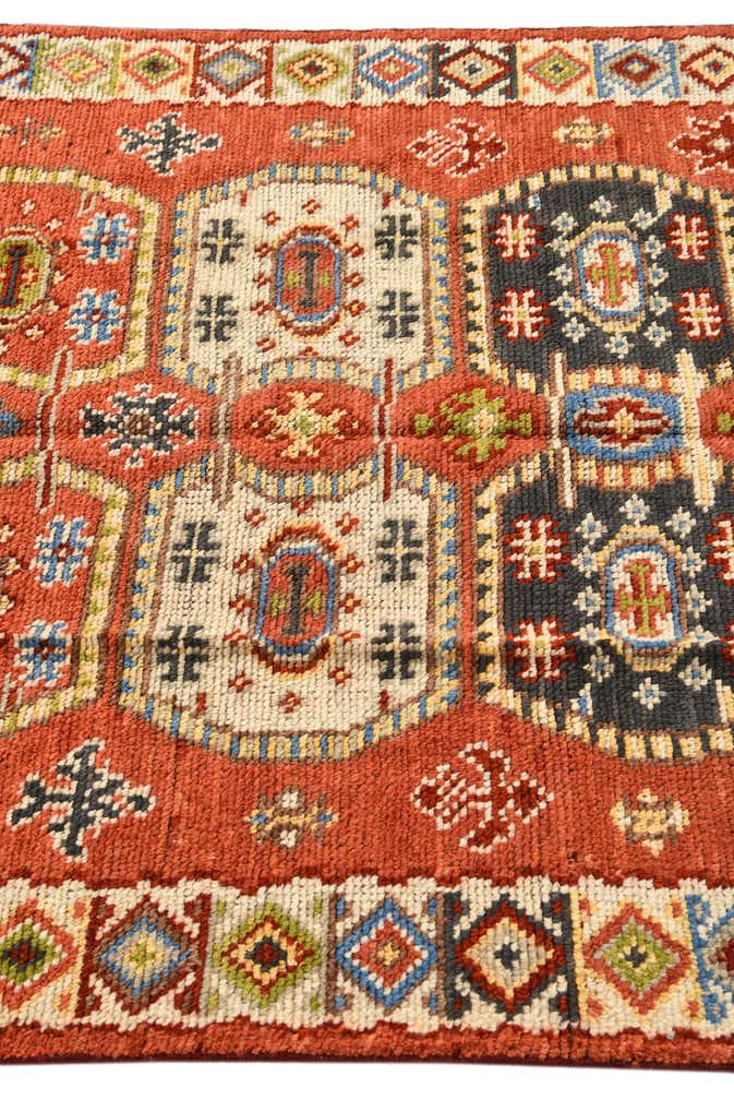 4' x 6' 3 Hand Knotted Darya Wool Rug