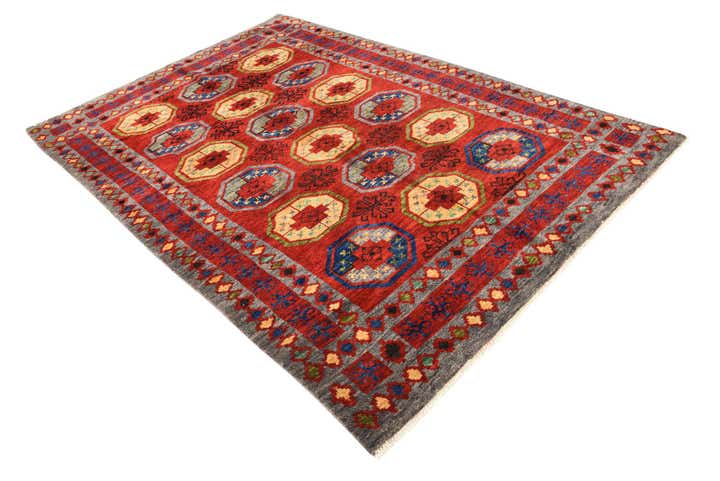 5' 6 x 8' 3 Hand Knotted Darya Wool Rug