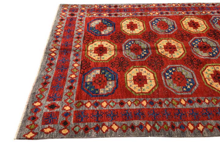 5' 6 x 8' 3 Hand Knotted Darya Wool Rug