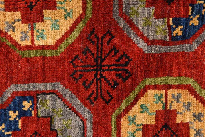 5' 6 x 8' 3 Hand Knotted Darya Wool Rug