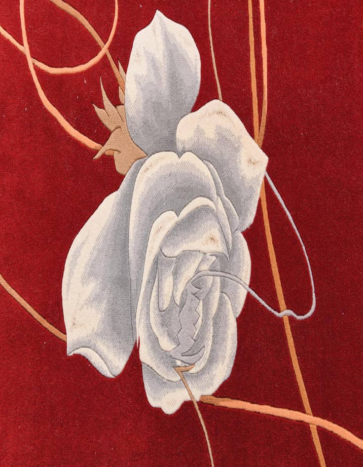 Detail image of 4' 11 x 6' 8  Hand Knotted Darya Wool Rug