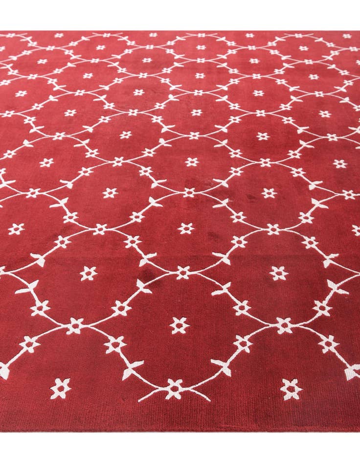 Detail image of 8' x 11' 5  Hand Knotted Darya Wool Rug