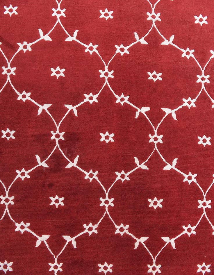 Detail image of 8' x 11' 5  Hand Knotted Darya Wool Rug