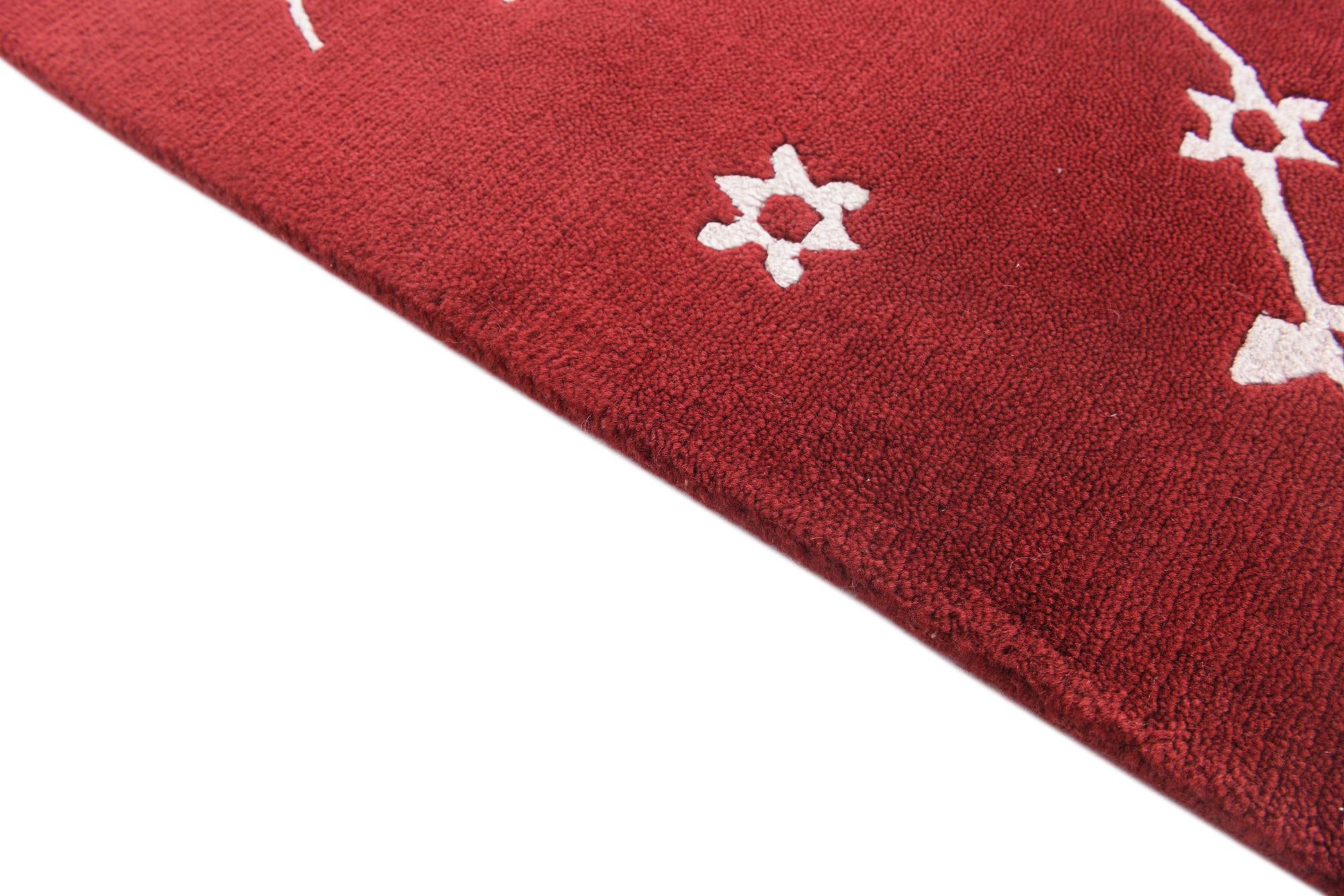 8' x 11' 5 Hand Knotted Darya Wool Rug