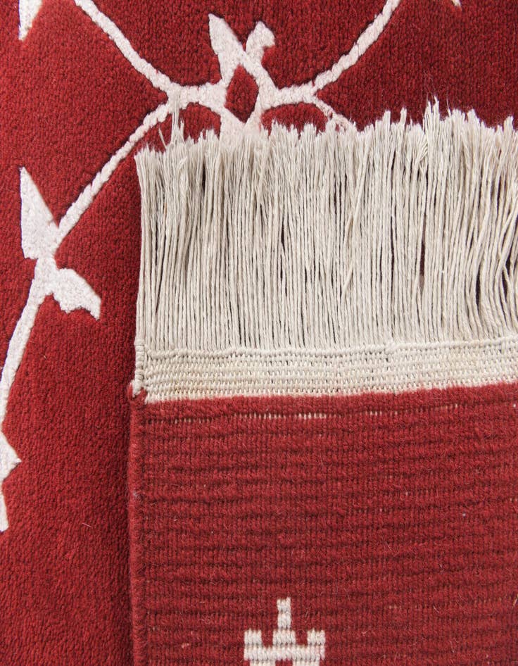 Detail image of 8' x 11' 5  Hand Knotted Darya Wool Rug