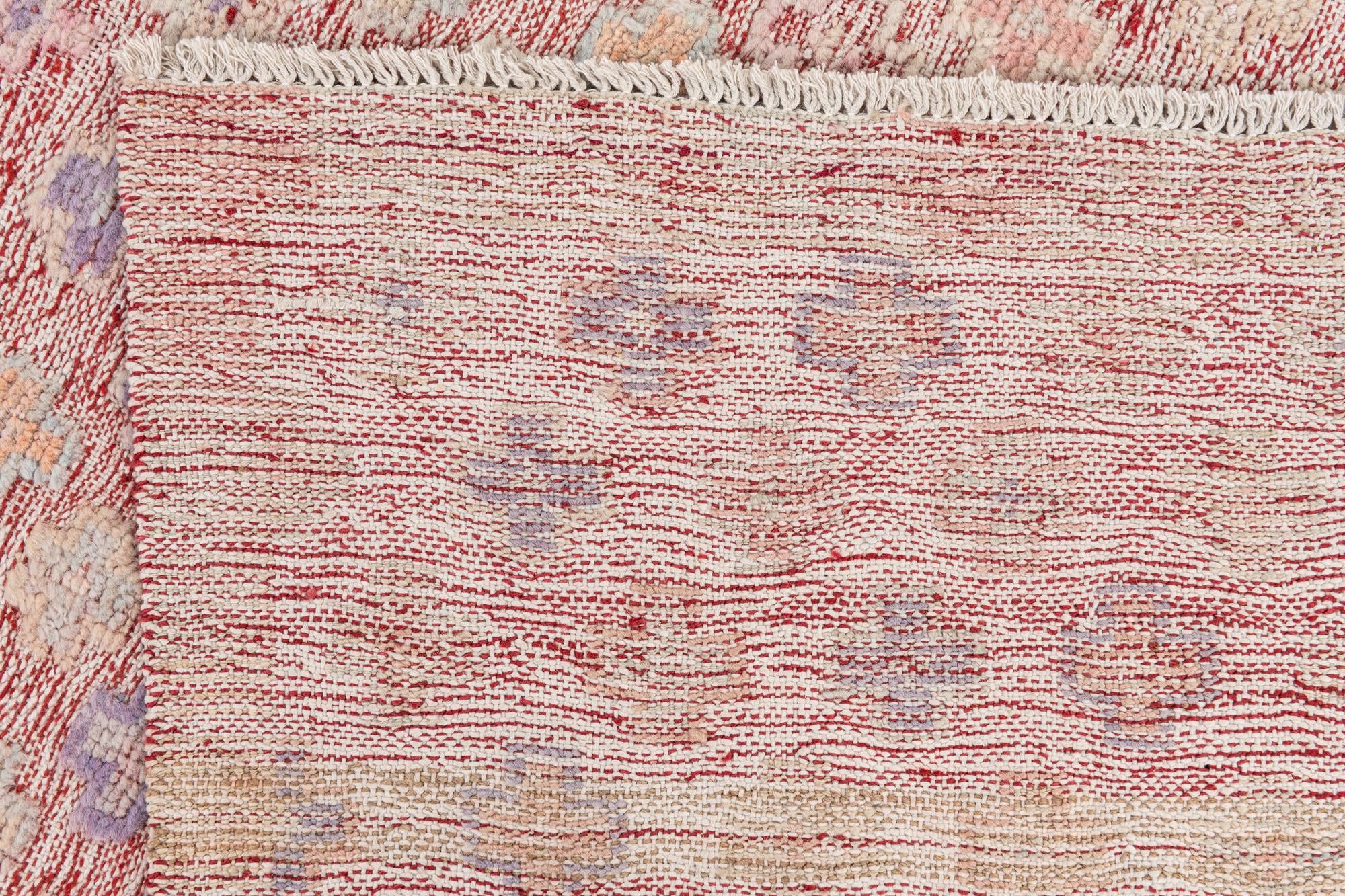 9' 1 x 11' 9 Hand Knotted Darya Wool Rug