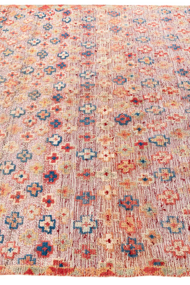 Detail image of 6' 5 x 11' 1 Hand Knotted Darya Wool Rug