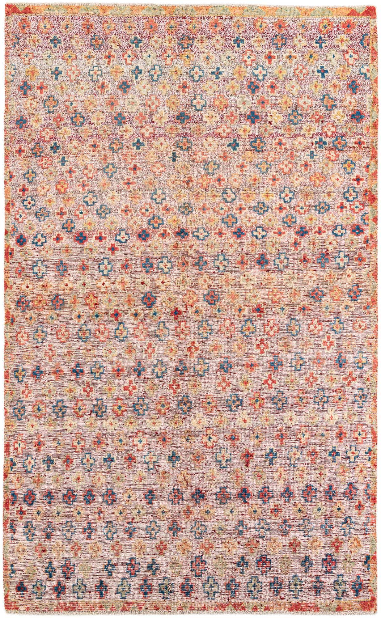 6' 5 x 11' 1 Hand Knotted Darya Wool Rug