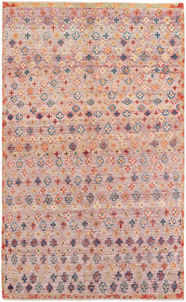 6' 5 x 11' 1 Hand Knotted Darya Wool Rug