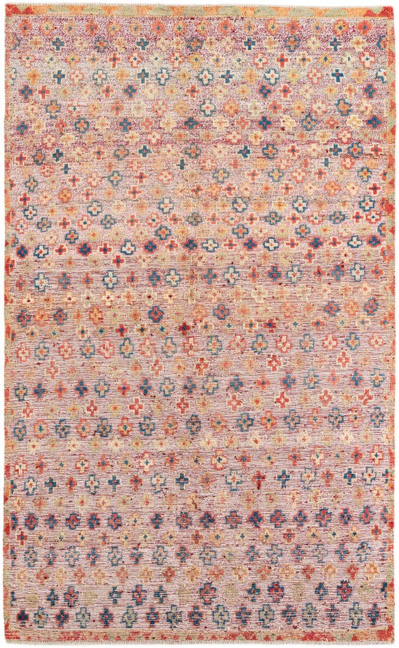 Detail image of 6' 5 x 11' 1 Hand Knotted Darya Wool Rug