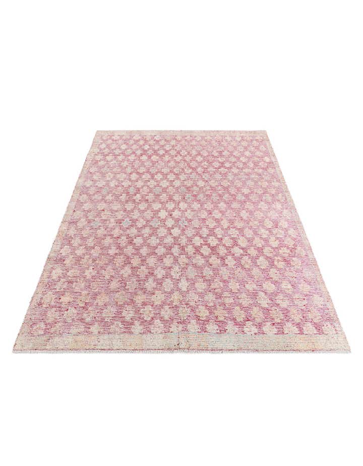 6' 4 x 8' 7 Hand Knotted Darya Wool Rug