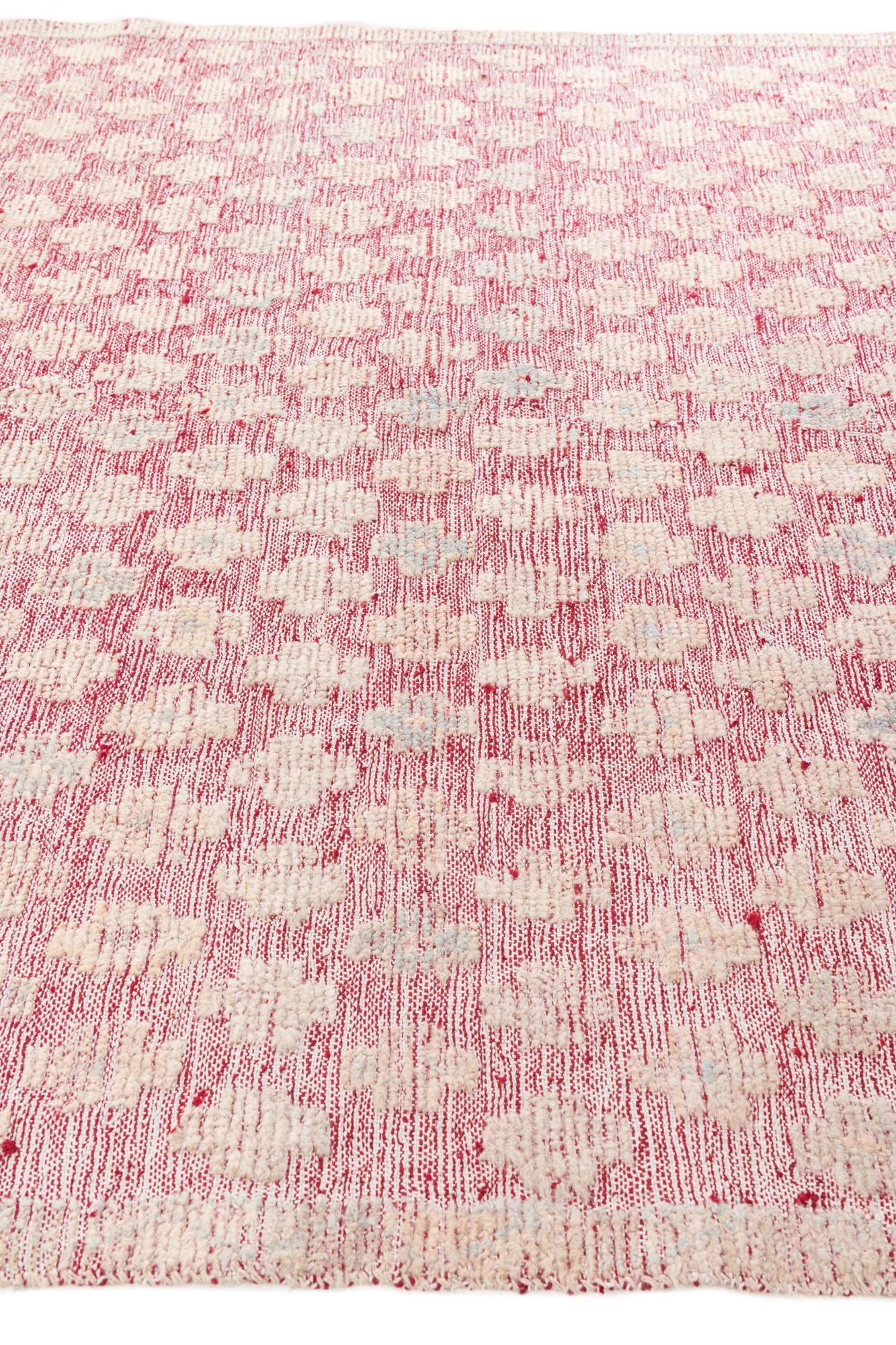 6' 4 x 8' 7 Hand Knotted Darya Wool Rug