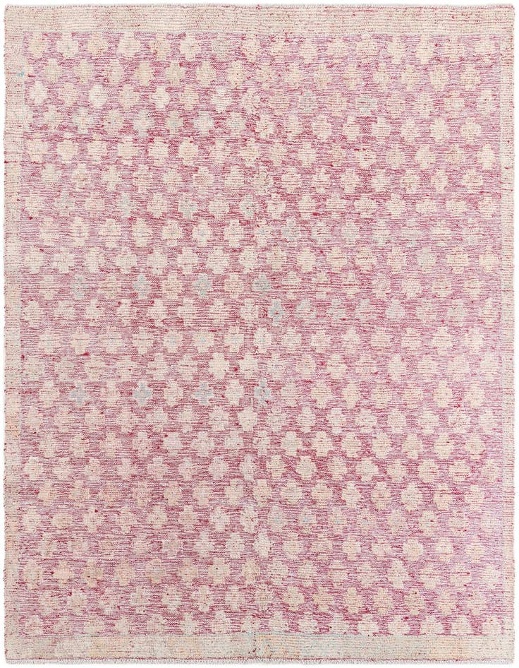 Detail image of 6' 4 x 8' 7 Hand Knotted Darya Wool Rug