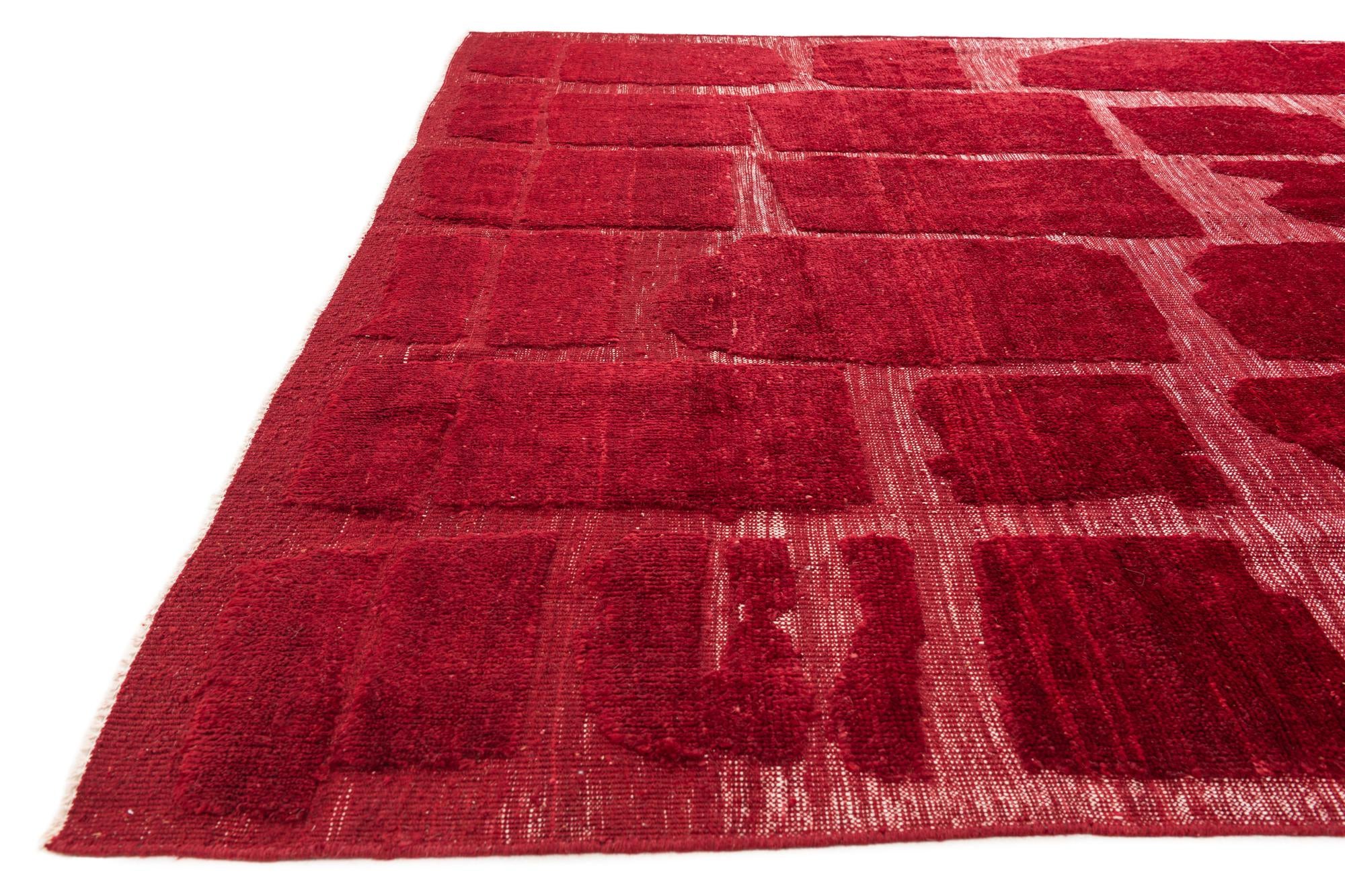8' x 9' 5 Hand Knotted Darya Wool Rug