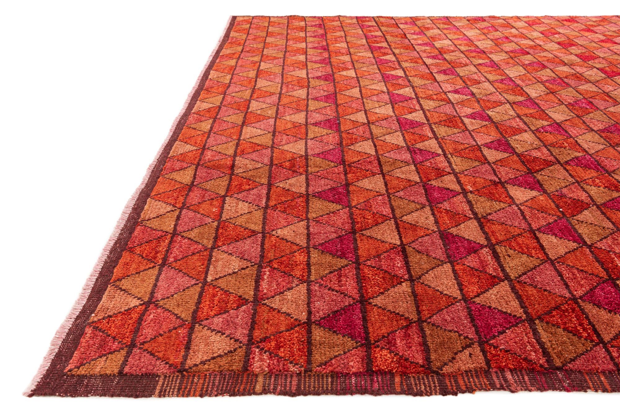 9' 2 x 12' 3 Hand Knotted Darya Wool Rug
