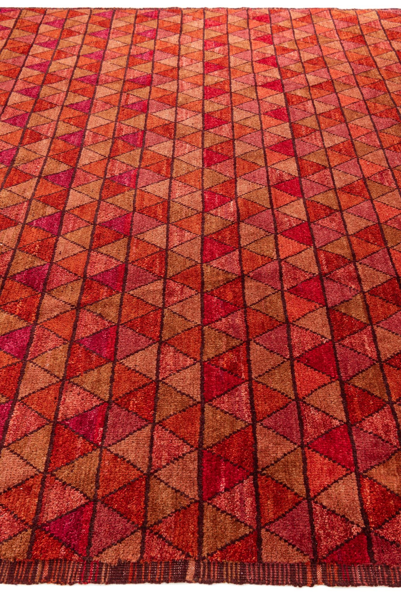 9' 2 x 12' 3 Hand Knotted Darya Wool Rug