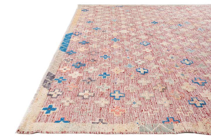 8' 5 x 10' 2 Hand Knotted Darya Wool Rug