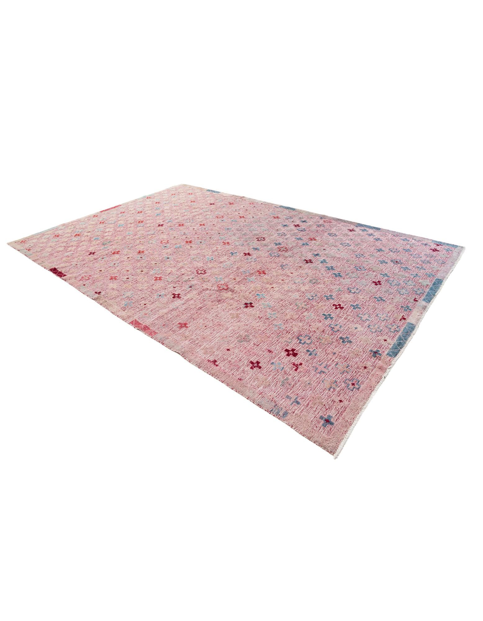 8' x 12' 1 Hand Knotted Darya Wool Rug