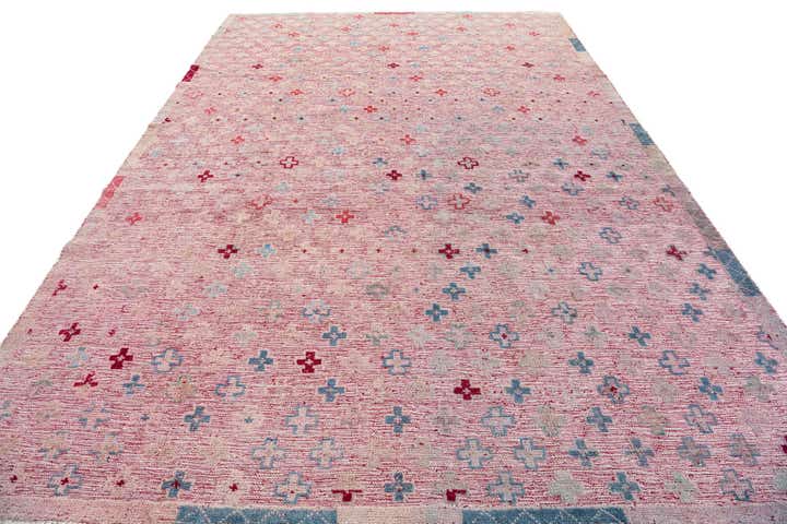 8' x 12' 1 Hand Knotted Darya Wool Rug