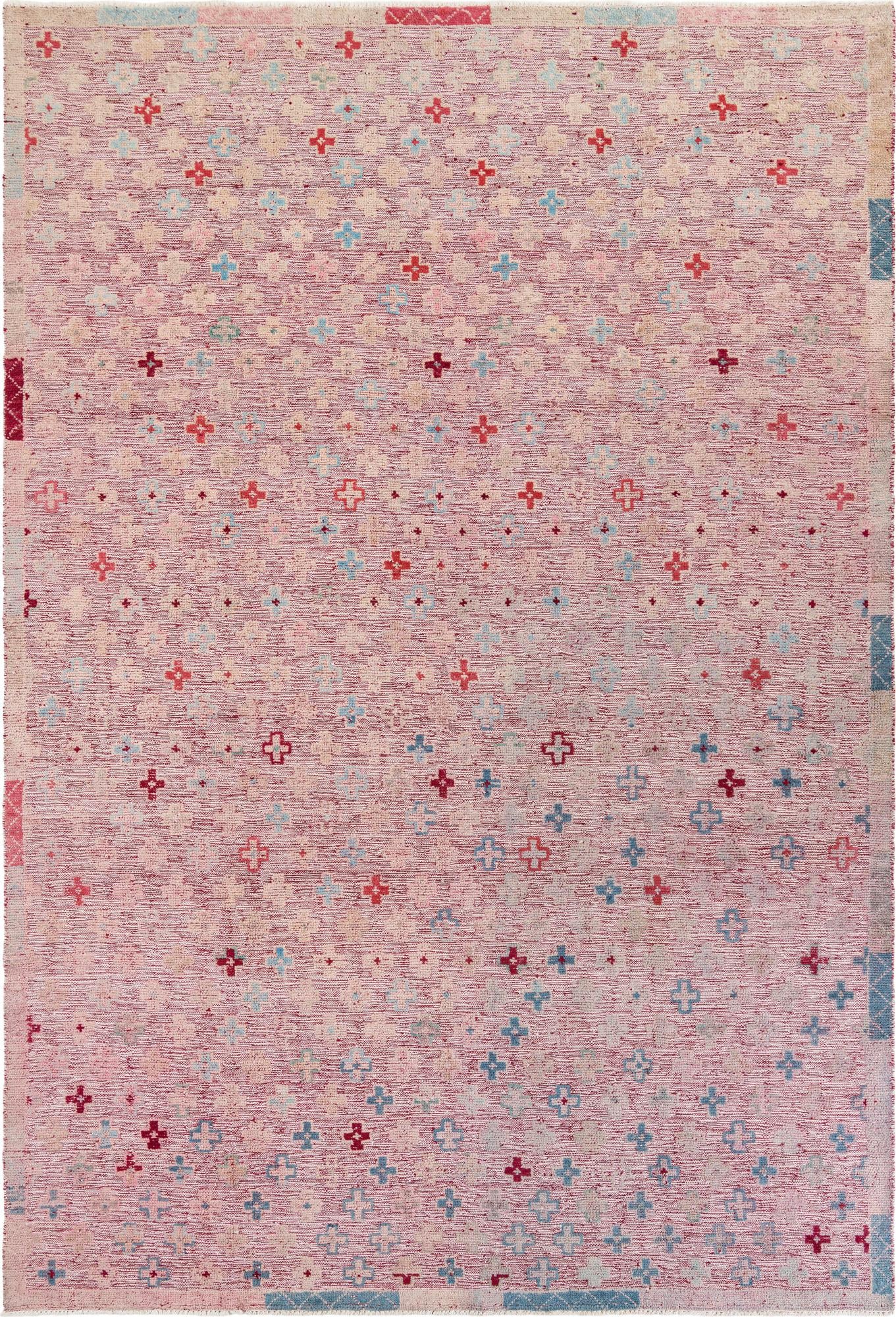 8' x 12' 1 Hand Knotted Darya Wool Rug