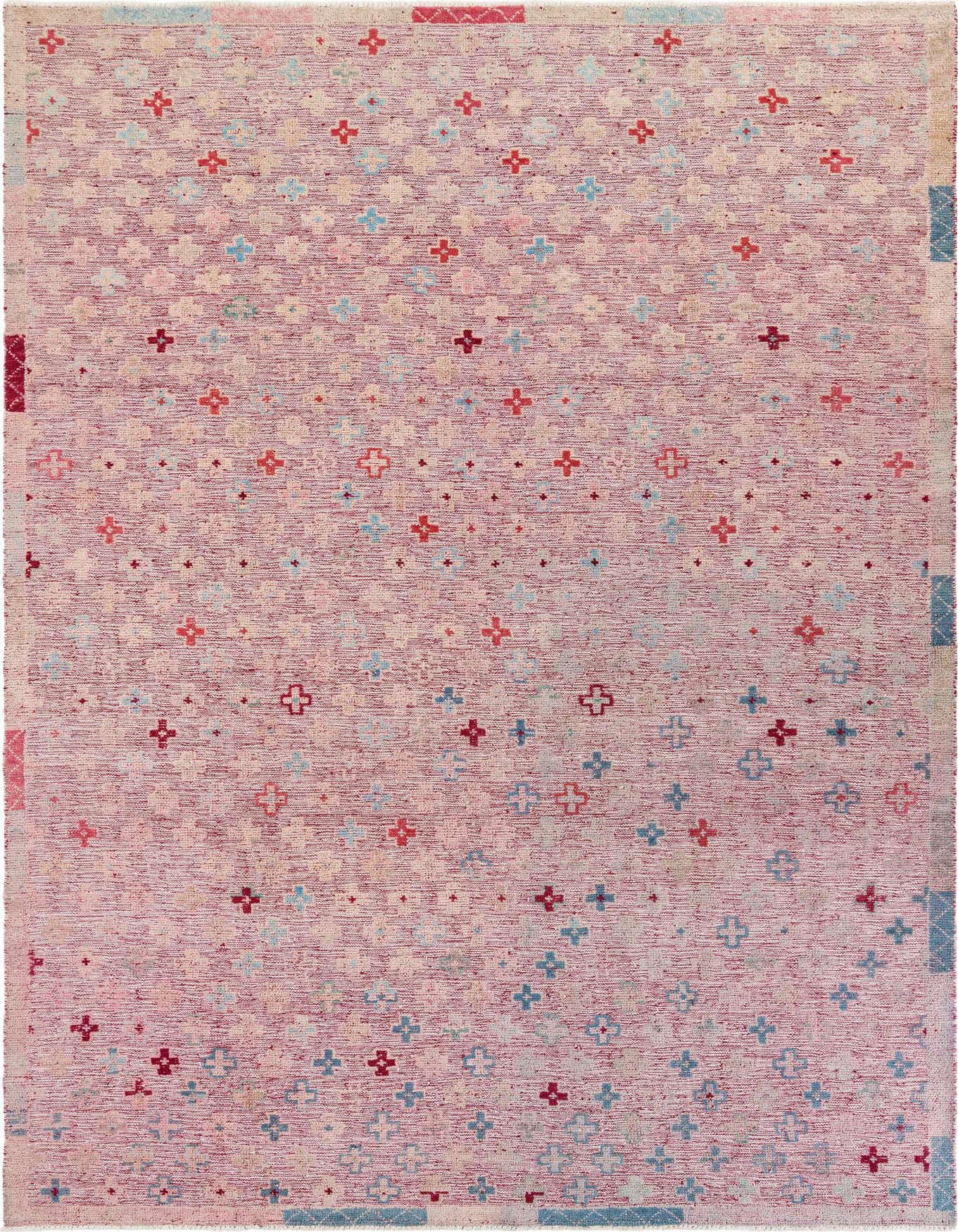 8' x 12' 1 Hand Knotted Darya Wool Rug