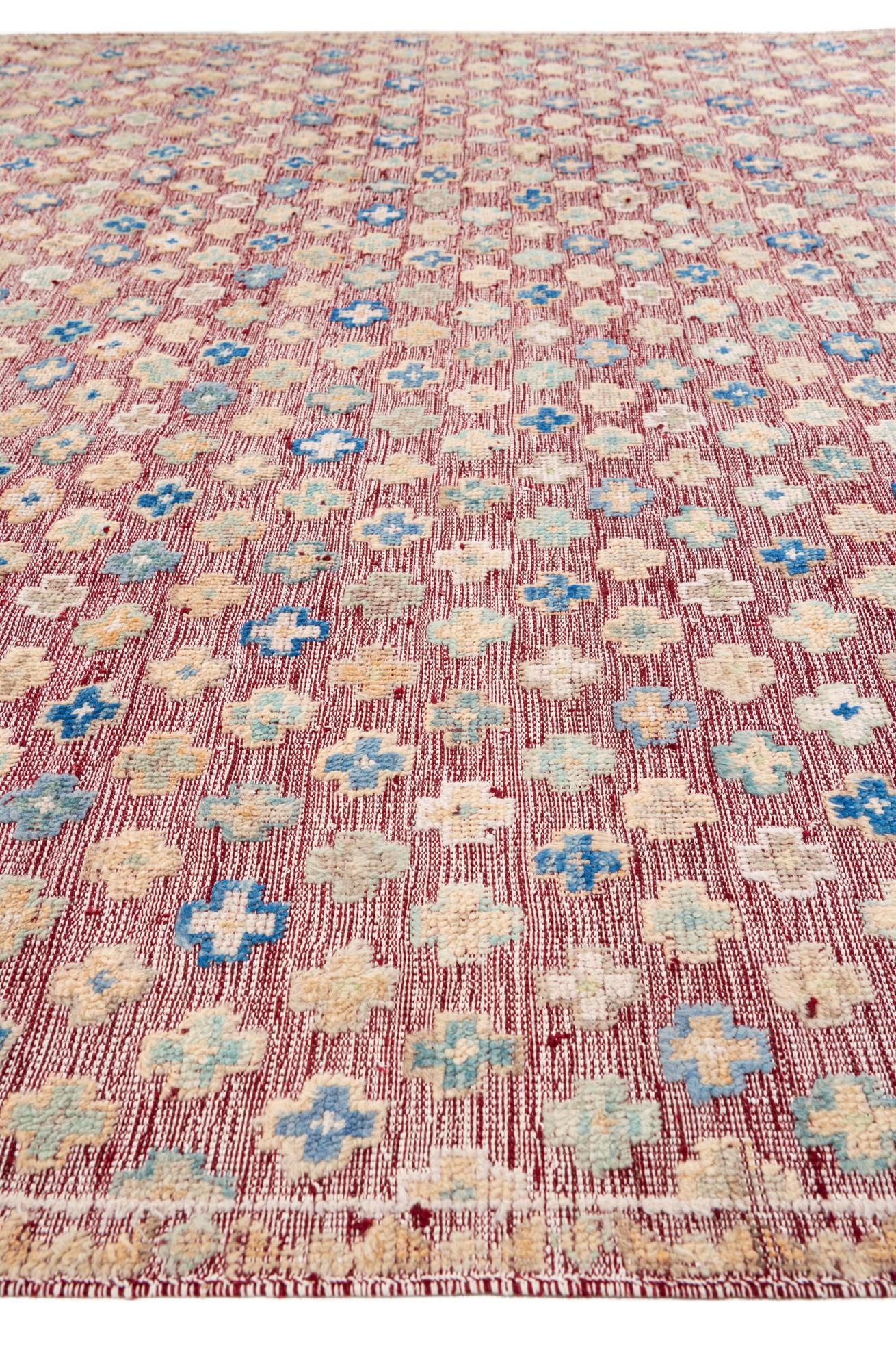 8' 10 x 11' 10 Hand Knotted Darya Wool Rug