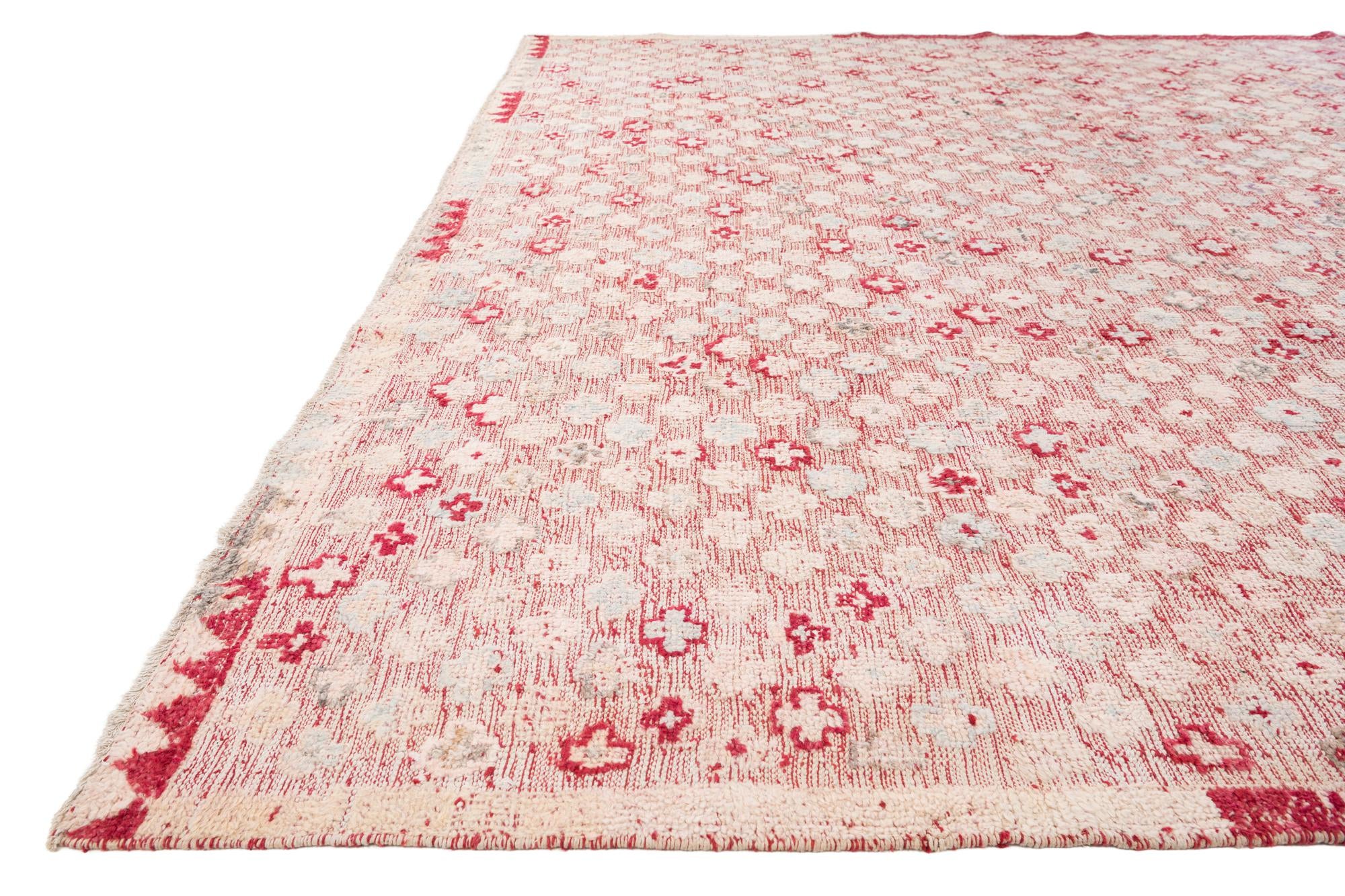 10' 8 x 14' 2 Hand Knotted Darya Wool Rug