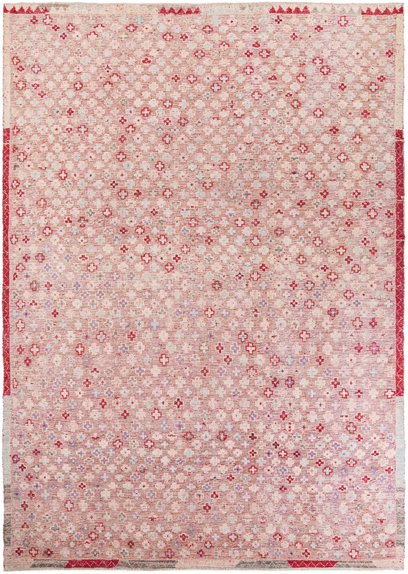 10' 8 x 14' 2 Hand Knotted Darya Wool Rug