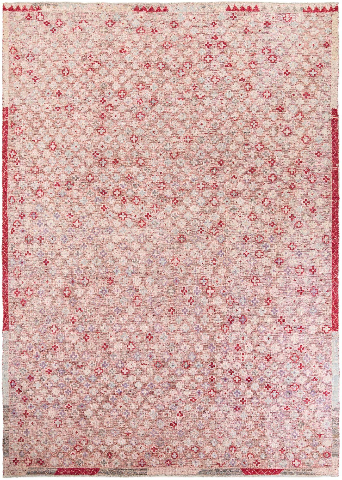 10' 8 x 14' 2 Hand Knotted Darya Wool Rug