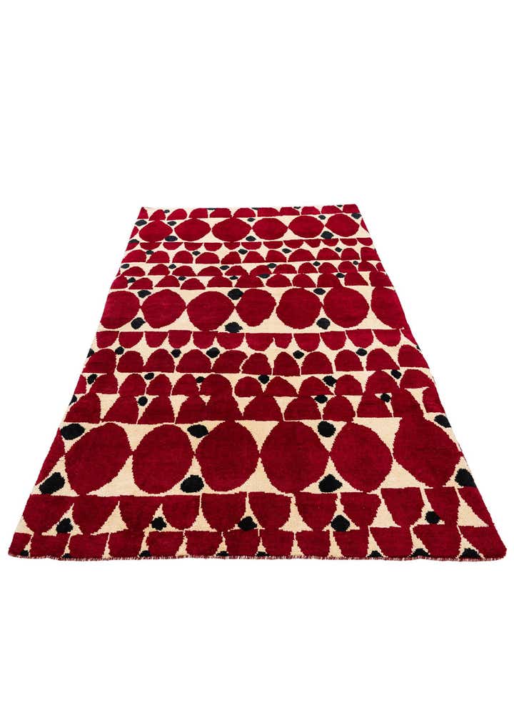 5' 3 x 8' 1 Hand Knotted Darya Wool Rug