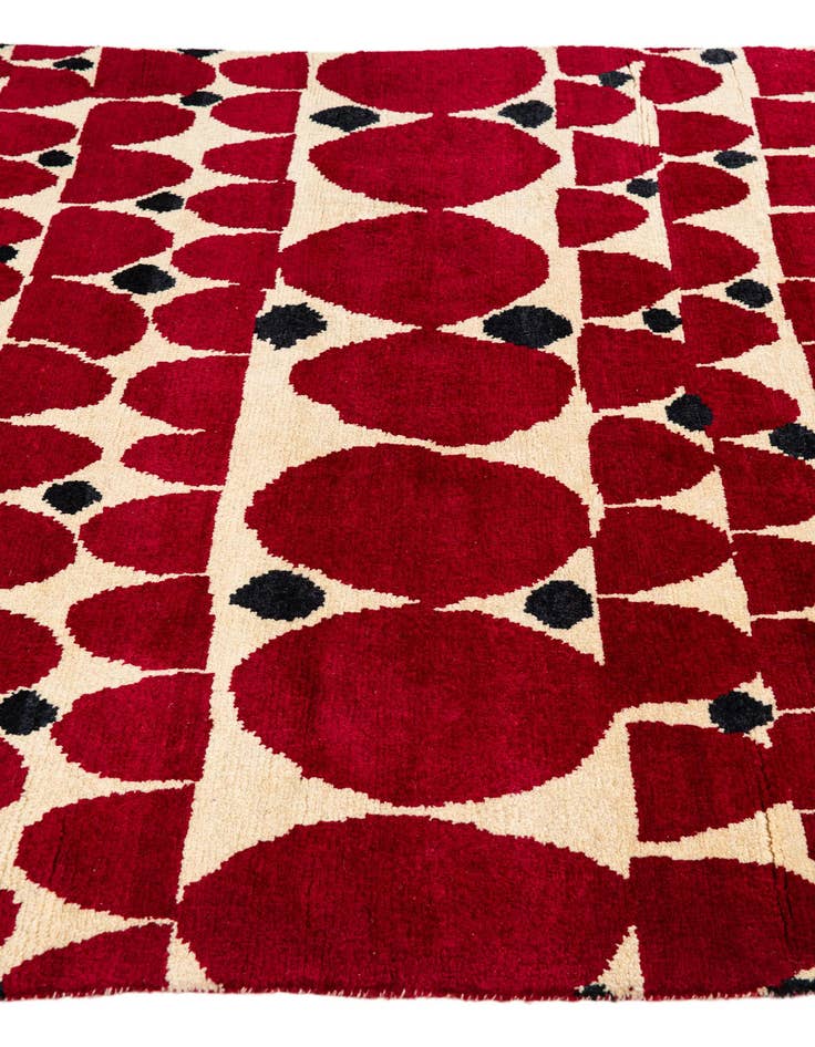Detail image of 5' 3 x 8' 1  Hand Knotted Darya Wool Rug
