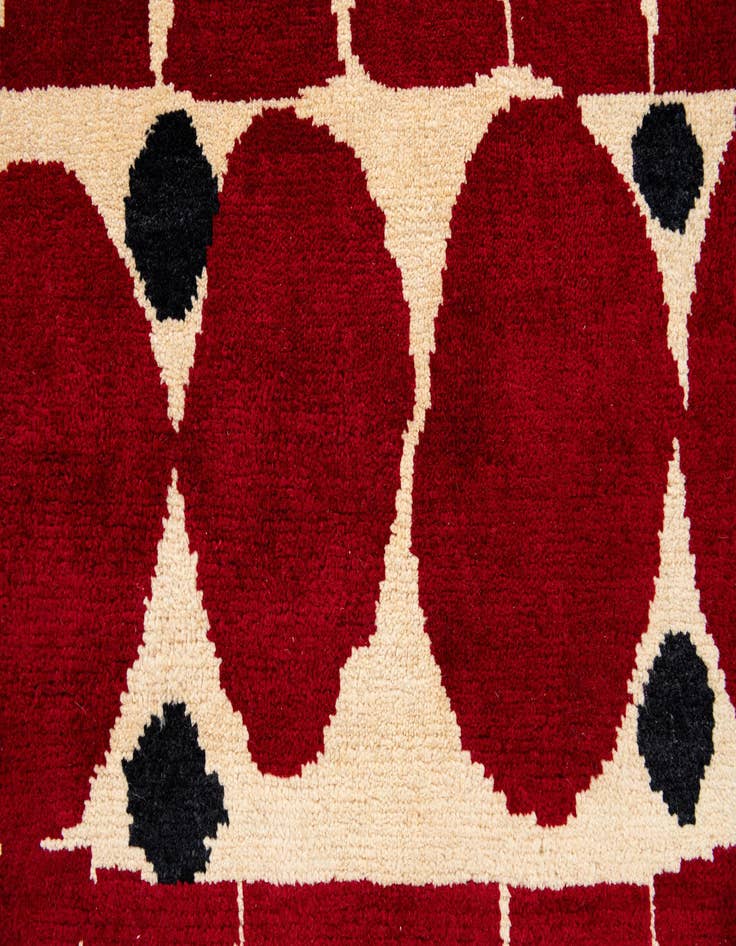 Detail image of 5' 3 x 8' 1  Hand Knotted Darya Wool Rug