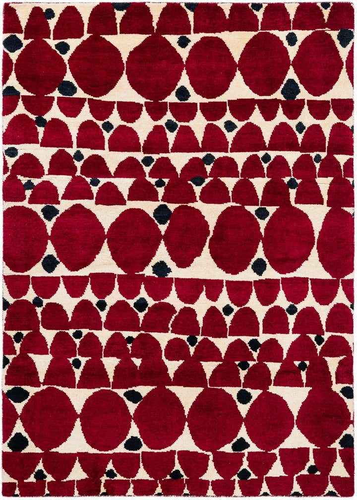 5' 3 x 8' 1 Hand Knotted Darya Wool Rug