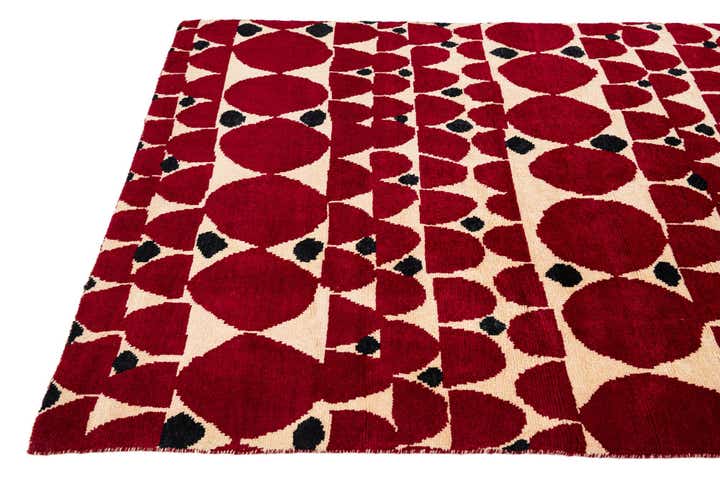 5' 4 x 8' Hand Knotted Darya Wool Rug