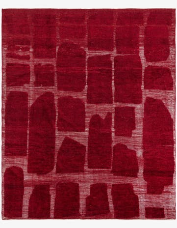 8' x 9' 5 Hand Knotted Darya Wool Rug