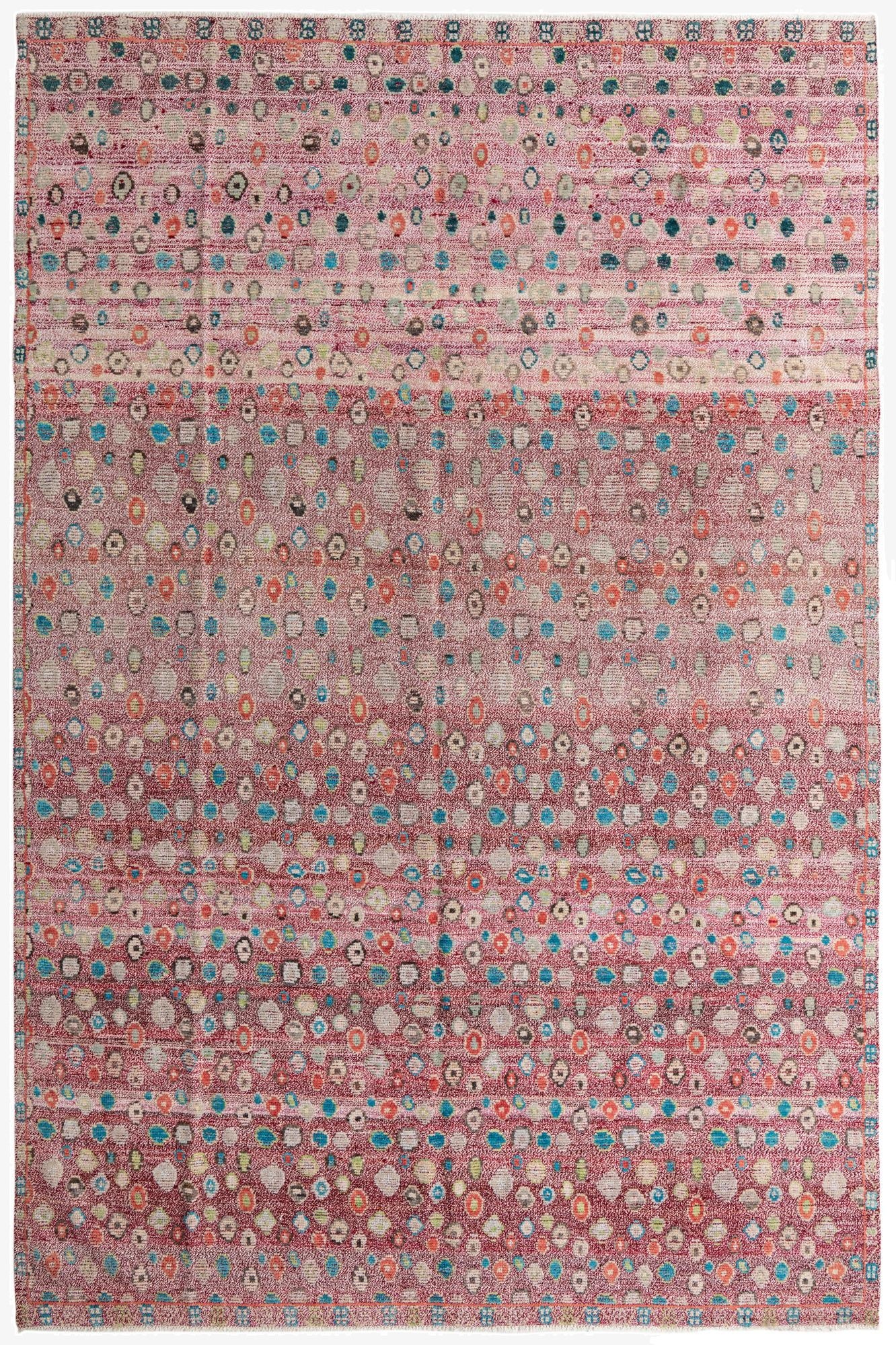 9' 11 x 14' 10  Hand Knotted Darya Wool Rug