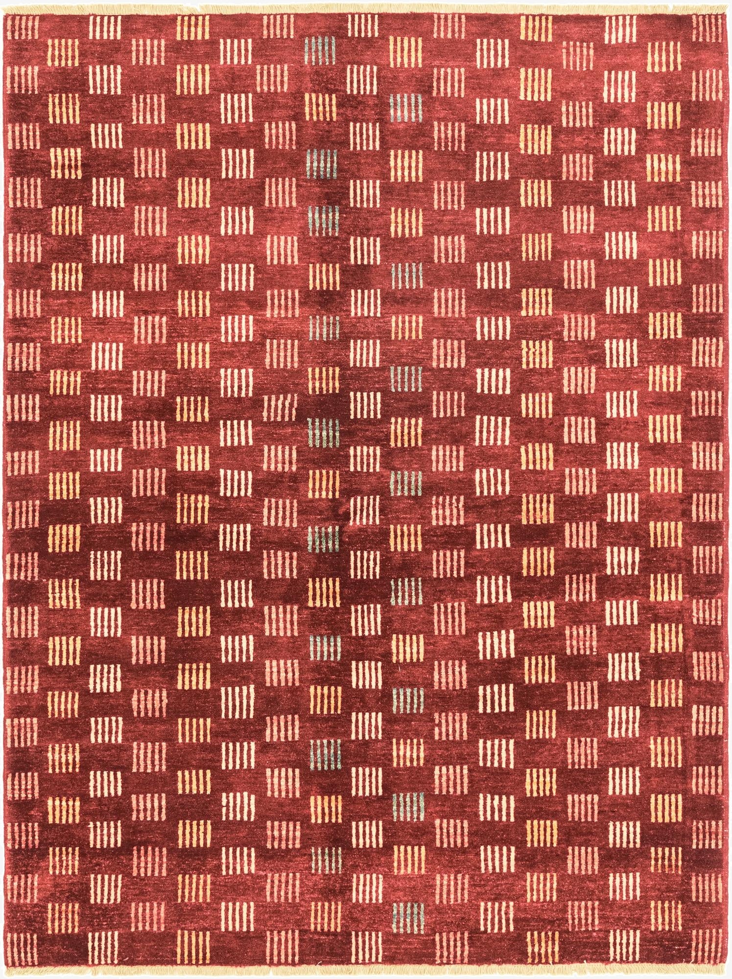 5' 8 x 7' 8  Hand Knotted Darya Oriental Rug