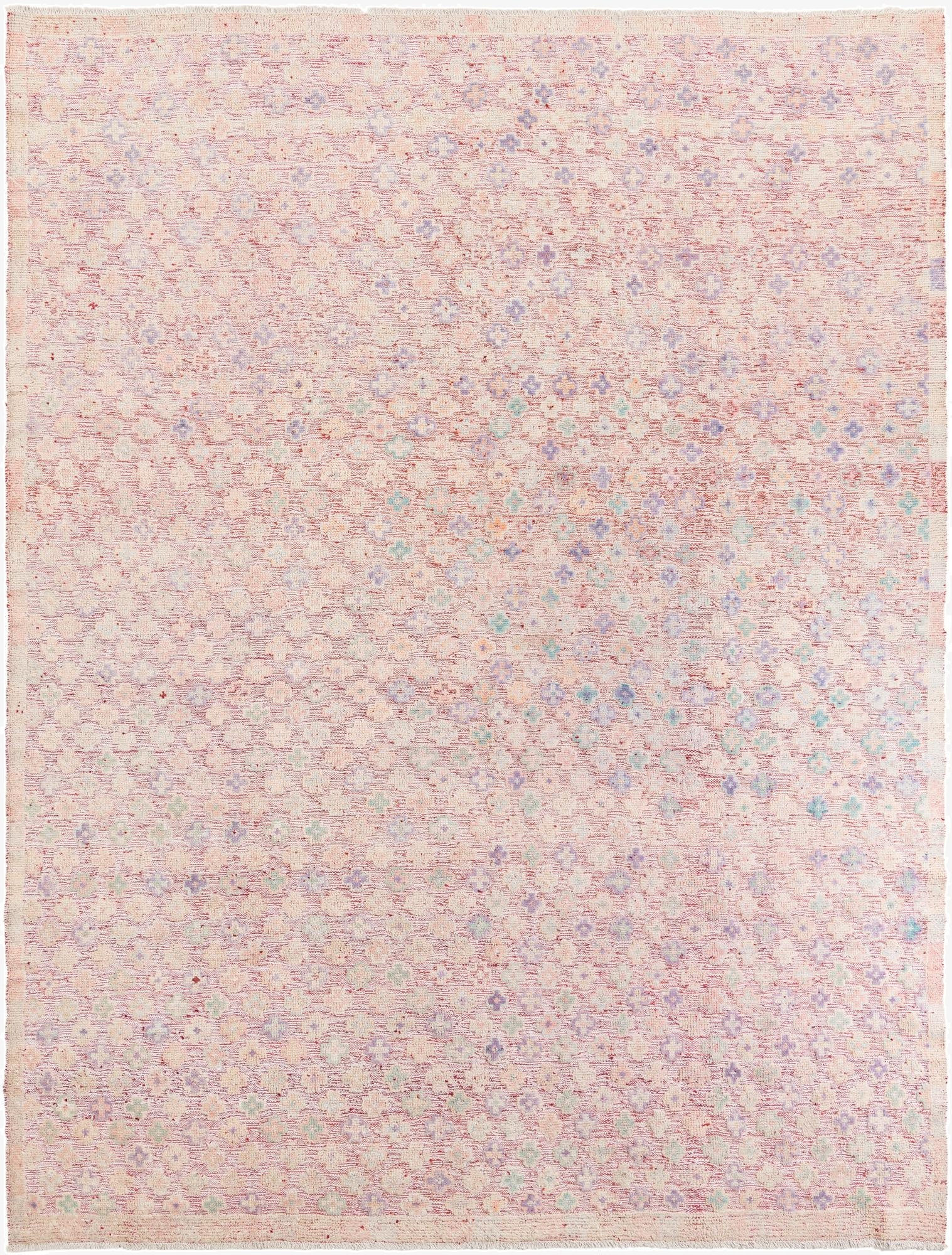 9' 1 x 11' 9  Hand Knotted Darya Wool Rug