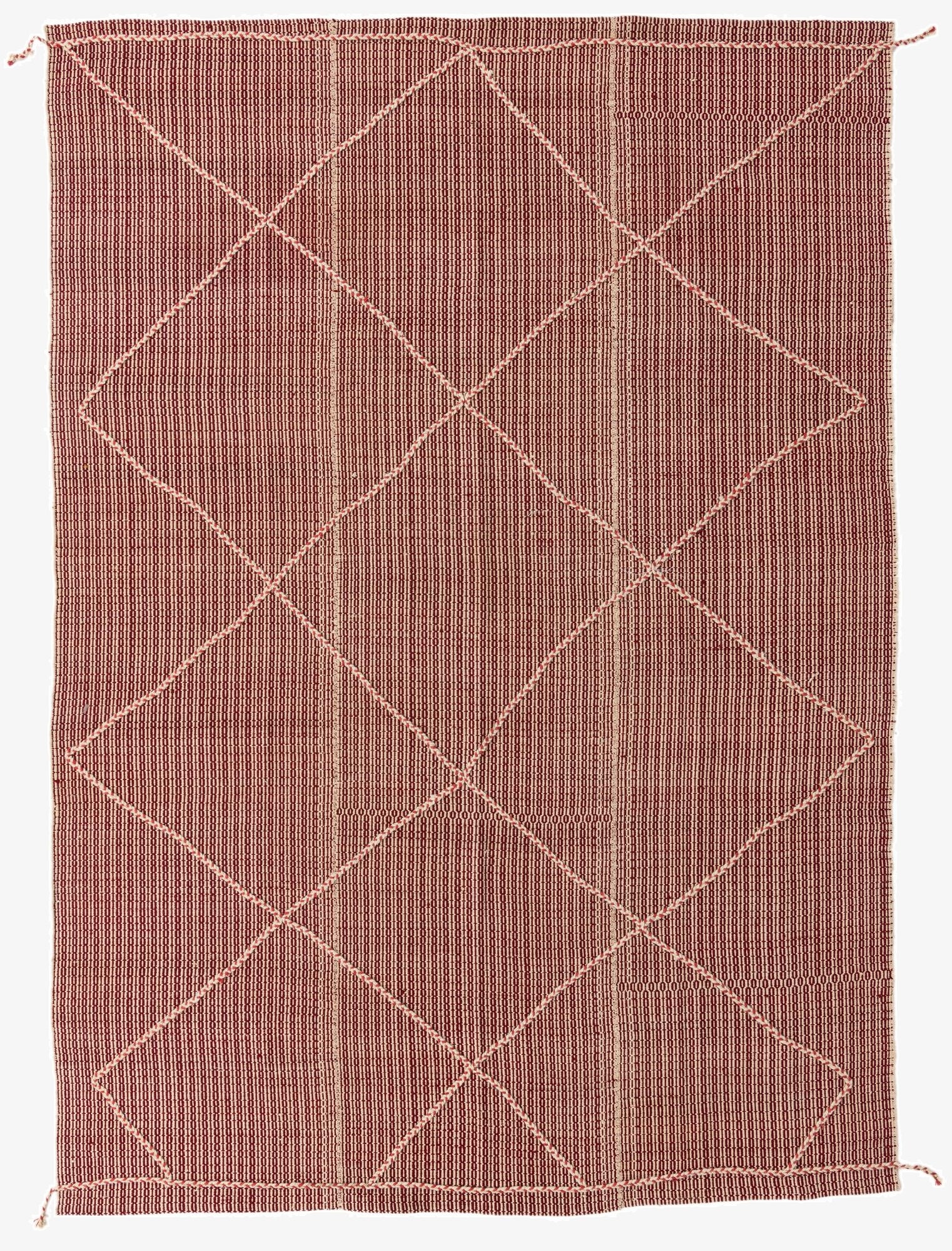 8' 7 x 12'  Hand Knotted Darya Wool Rug