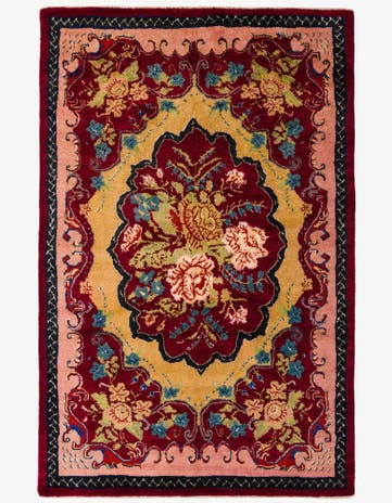 6' 5 x 9' 9 Hand Knotted Darya Rug