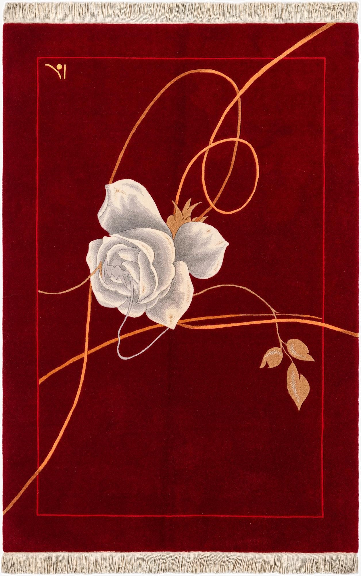 4' x 5' 11  Hand Knotted Darya Rug