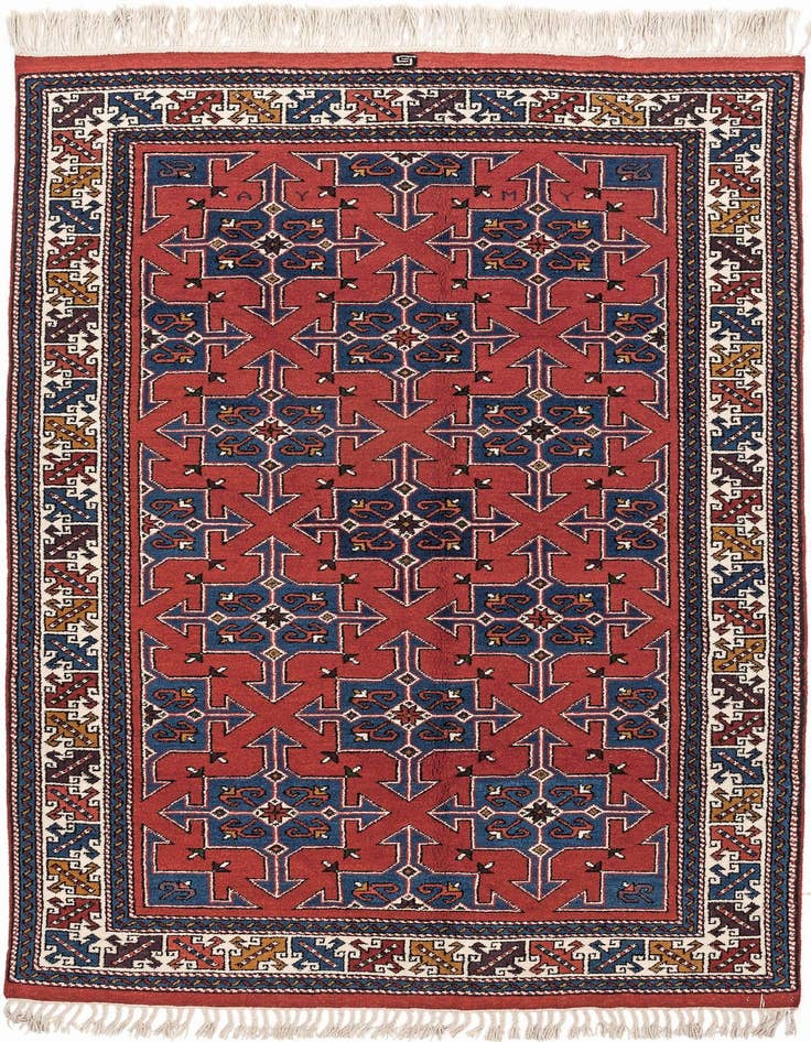 Detail image of 4' 6 x 7' 3 Dobag Rug