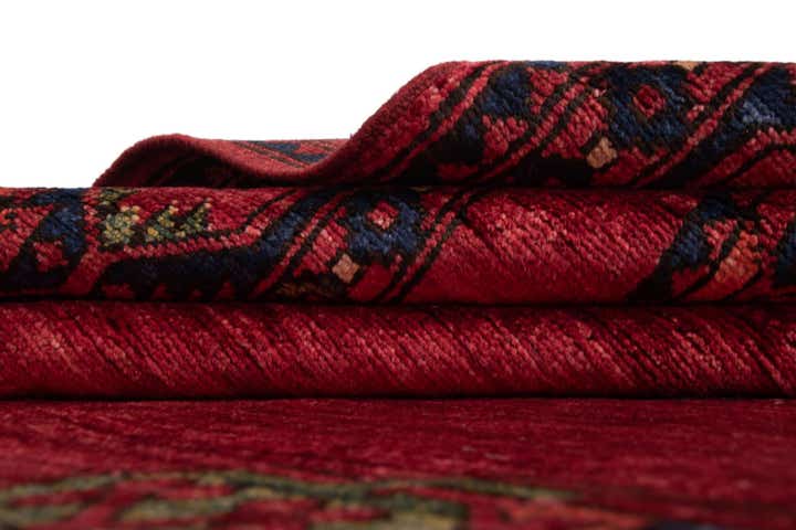 5' x 7' Ersari Afghan Wool Rug