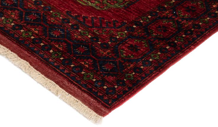 Detail image of 5' x 7' Ersari Afghan Wool Rug