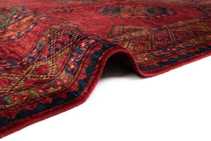 155cm x 200cm Ersari Afghan Wol Vloerkleed