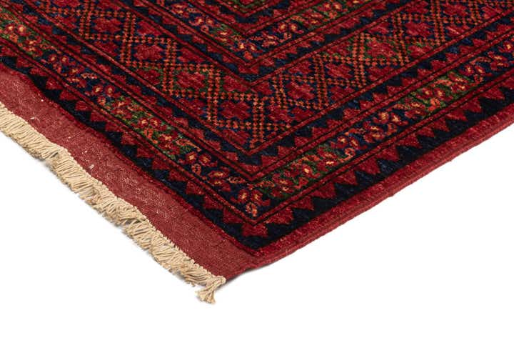 6' 8 x 9' 9 Ersari Afghan Wool Rug
