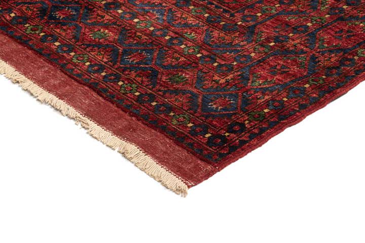 7' 2 x 10' 8 Ersari Afghan Wool Rug