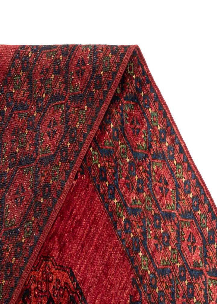 7' 2 x 10' 8 Ersari Afghan Wool Rug