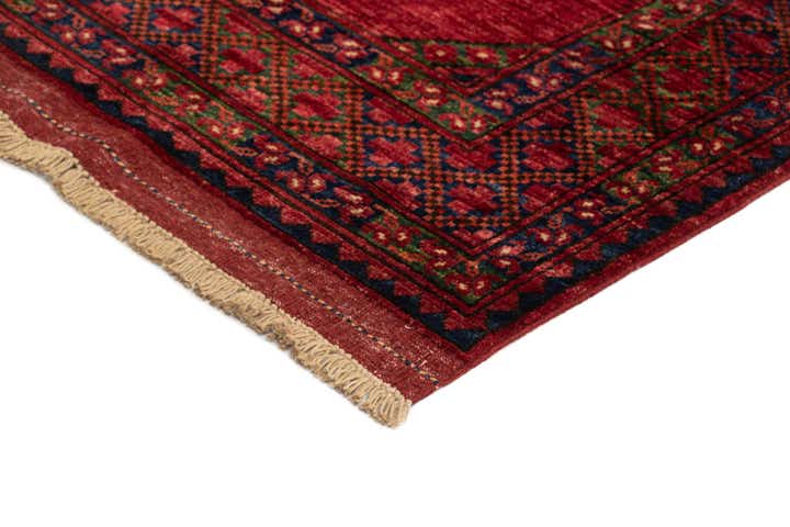 5' 10 x 8' Ersari Afghan Wool Rug