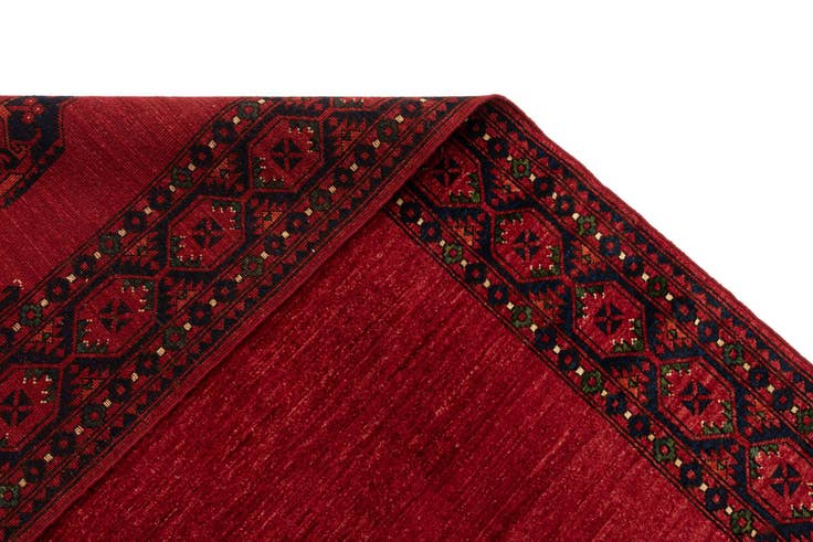 Detail image of 5' 11 x 8' Ersari Afghan Wool Rug